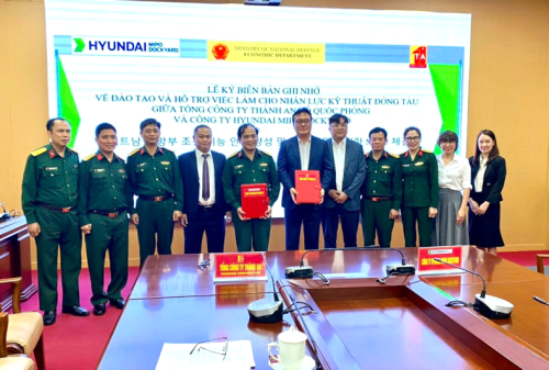 Binh đoàn 11 hợp tác đào tạo, hỗ trợ việc làm cho nhân lực đóng tàu